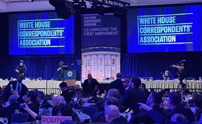 Accused gunman at correspondents' dinner was believed to be targeting top officials, Blanche says